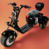 Электроцикл Citycoco Pro Trike 3000 Lux